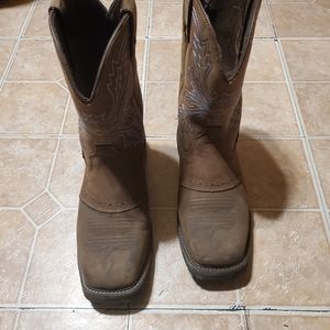 Brazos steel toe boots size 10D